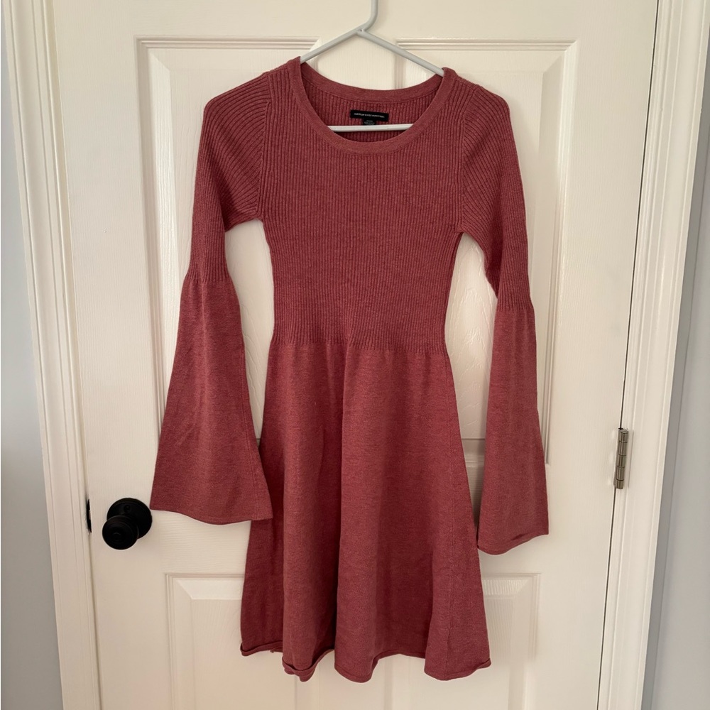 American Eagle Outfitters Ribbed Knit Dress